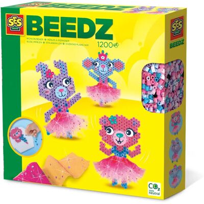 SES Creative Beedz Ballerina Tiere Modell - Mosaikkunstset für Kinder SES Creative Beedz Ballerina Tiere Modell - Mosaikkunstset für Kinder
