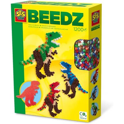 SES Creative T-Rex Bügelperlen - Mosaikset für Kinder SES Creative T-Rex Bügelperlen - Mosaikset für Kinder