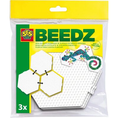 SES Creative 06314 mosaic supply - Hexagon set of 3 SES Creative 06314 mosaic supply - Hexagon set of 3