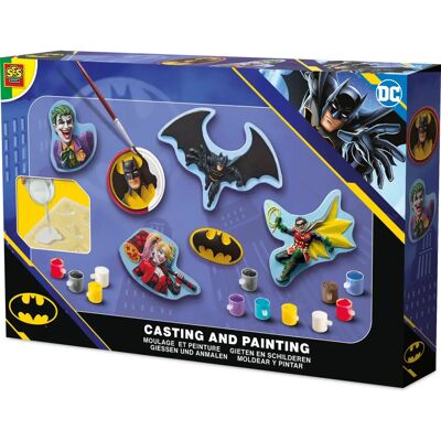 SES Creative SES Creative 09364 - Figuras de Batman en Yeso - Kit de Manualidades para Niños SES Creative SES Creative 09364 - Figuras de Batman en Yeso - Kit de Manualidades para Niños