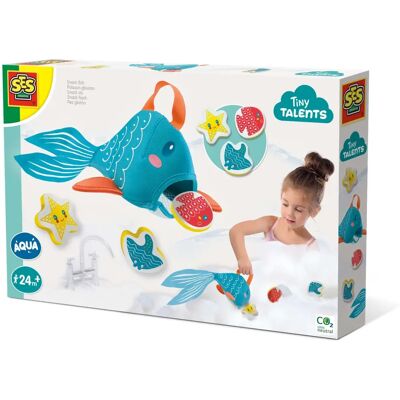 SES Creative Tiny Talents Snack Fish - Zabawka do kąpieli dla dzieci SES Creative Tiny Talents Snack Fish - Zabawka do kąpieli dla dzieci