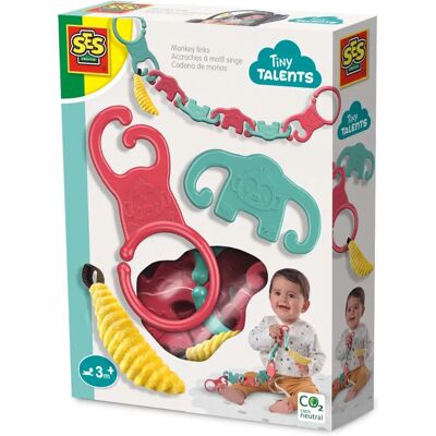 SES Kreativ Kleiner Talente Affen Links Spielzeug - Frühes Lernen - Unisex SES Kreativ Kleiner Talente Affen Links Spielzeug - Frühes Lernen - Unisex
