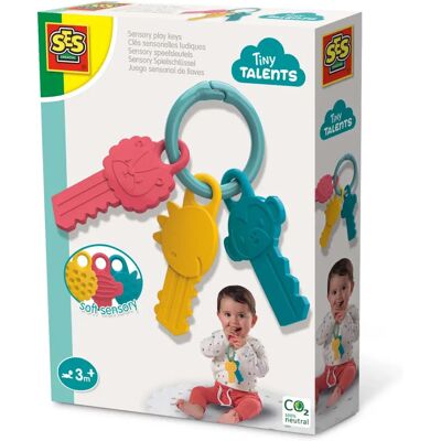 SES Creative Tiny Talents Sensory Play Keys Toy - Unisex SES Creative Tiny Talents Sensory Play Keys Toy - Unisex