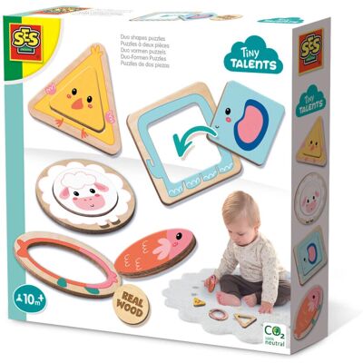 SES Creative Tiny Talents Duo Shapes Puzzles - 13130 - Puzzle SES Creative Tiny Talents Duo Shapes Puzzles - 13130 - Puzzle