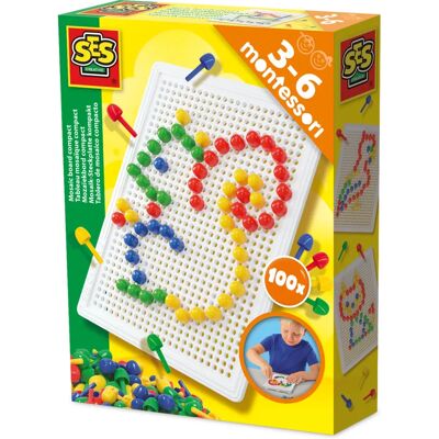 SES Creative 14046 Mozaïekset - Kleurrijke Knutselset voor Kinderen SES Creative 14046 Mozaïekset - Kleurrijke Knutselset voor Kinderen