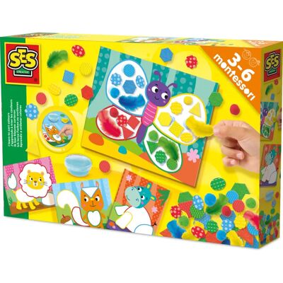 SES Creative Montessori - Clasificación de colores y materiales - Juguete educativo SES Creative Montessori - Clasificación de colores y materiales - Juguete educativo