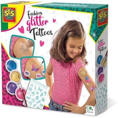 SES Creative Tatouages Mode Glitter - Taille Unique - Publicité SES Creative Tatouages Mode Glitter - Taille Unique - Publicité