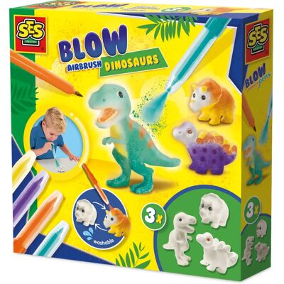 Ses Creative 14295 Art/Craft Toy - Dinosaur Craft Set with Squeeze Pens Ses Creative 14295 Art/Craft Toy - Dinosaur Craft Set with Squeeze Pens