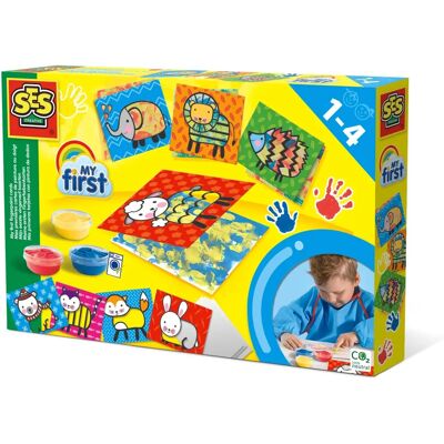 Kit de Peinture avec Doigts SES Creative - Unisex 1-4 Ans Kit de Peinture avec Doigts SES Creative - Unisex 1-4 Ans