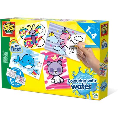 SES Creative Il Mio Primo Set di Acquarelli - Animali Fantastici SES Creative Il Mio Primo Set di Acquarelli - Animali Fantastici