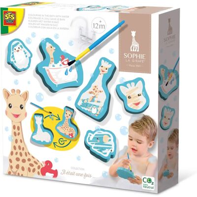 SES Creative Sophie La Giraffe Water Coloring Bath Toy - Unisex SES Creative Sophie La Giraffe Water Coloring Bath Toy - Unisex
