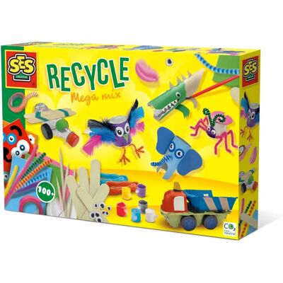 SES Creative Mega Recyclage - Set Créatif dès 3 ans SES Creative Mega Recyclage - Set Créatif dès 3 ans