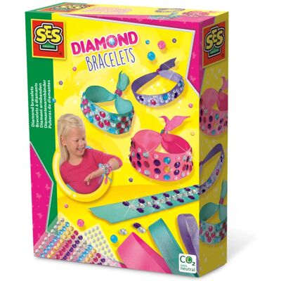 SES Creative Diamanten Armband Maakset - Kinderset SES Creative Diamanten Armband Maakset - Kinderset