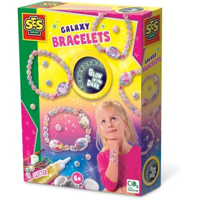 Ensemble de Bijoux Luminescents SES Creative Galaxy - Activités Artistiques Ensemble de Bijoux Luminescents SES Creative Galaxy - Activités Artistiques