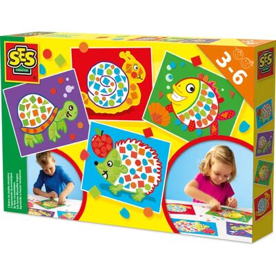 SES Creative Kinder Ich lerne Mosaike zu machen - Bildungsspiel SES Creative Kinder Ich lerne Mosaike zu machen - Bildungsspiel