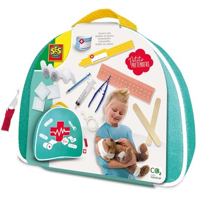SES Creative Petits Pretenders Malette de Docteur pour Enfants - Jouet de Rôle SES Creative Petits Pretenders Malette de Docteur pour Enfants - Jouet de Rôle