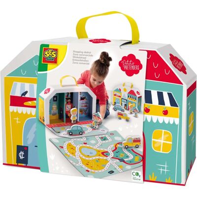 SES Creative Petits Pretenders Mehrfarbiger Spielkoffer & Spielmatte SES Creative Petits Pretenders Mehrfarbiger Spielkoffer & Spielmatte