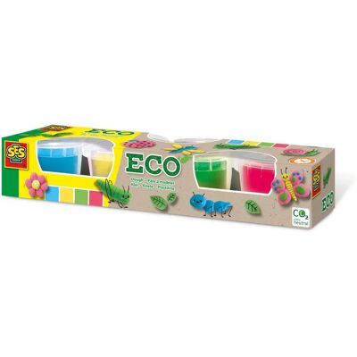 SES Creative Arcilla de Modelar - Eco - 4 Colores - Unisex SES Creative Arcilla de Modelar - Eco - 4 Colores - Unisex