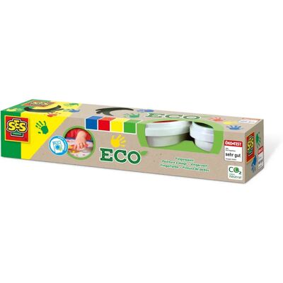 Set de pinturas de dedo ecológicas SES Creative - 4 colores Set de pinturas de dedo ecológicas SES Creative - 4 colores