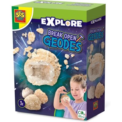SES Creative 25079 Kinderscience-Spielzeug - Bildungs-Geode SES Creative 25079 Kinderscience-Spielzeug - Bildungs-Geode
