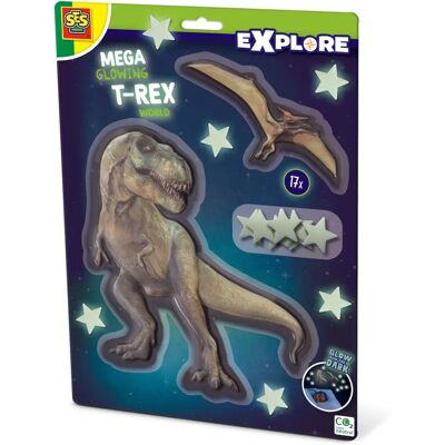 SES Creative - Mega Glowing T-Rex Welt - Leuchtende Dekoration SES Creative - Mega Glowing T-Rex Welt - Leuchtende Dekoration