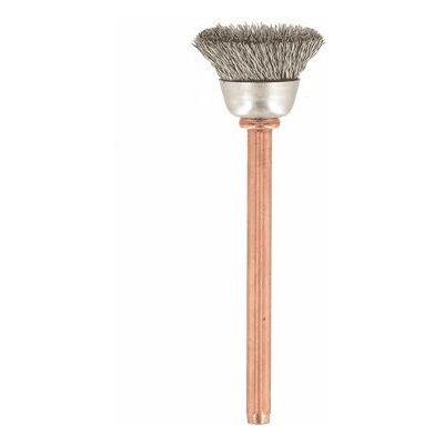 Perie din oțel inoxidabil Dremel 26150531JA - Formă de ceașcă de 13mm - Pachet de 2 - Pentru curățarea metalelor Perie din oțel inoxidabil Dremel 26150531JA - Formă de ceașcă de 13mm - Pachet de 2 - Pentru curățarea metalelor