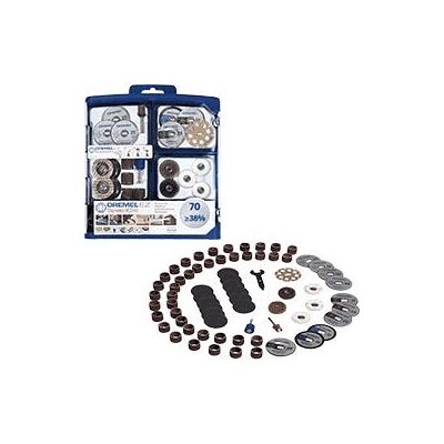 Dremel 725 EZ SpeedClic Multifunktionszubehörset - 70 Teile Dremel 725 EZ SpeedClic Multifunktionszubehörset - 70 Teile