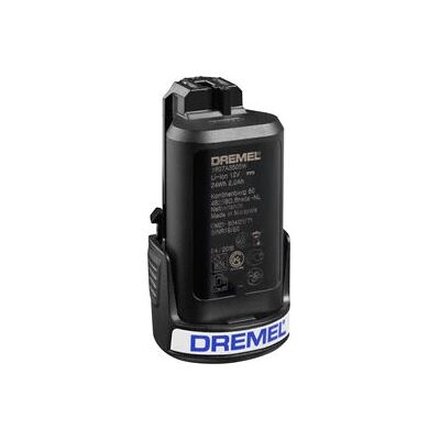 Dremel 26150880JA Lithiumbatterie - 12V Schwarz - Batterie für Rotationswerkzeuge Dremel 26150880JA Lithiumbatterie - 12V Schwarz - Batterie für Rotationswerkzeuge