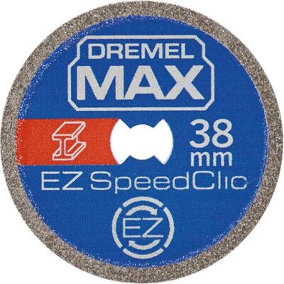 Disco da taglio Dremel Max - Metallo, 38 mm, EZ SpeedClic Disco da taglio Dremel Max - Metallo, 38 mm, EZ SpeedClic