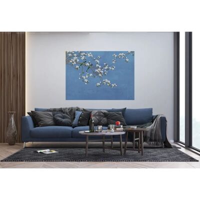Sanders & Sanders Blau Blumen Zweige Poster - Dekor Sanders & Sanders Blau Blumen Zweige Poster - Dekor