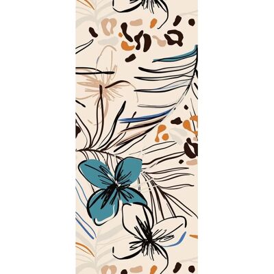 Sanders & Sanders Blumen-Wandposter - Dekor, 1.1x1.55m Sanders & Sanders Blumen-Wandposter - Dekor, 1.1x1.55m