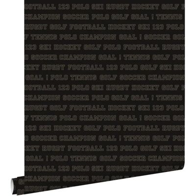 estahome Sportbraun Tapete - 53cm x 10,05m estahome Sportbraun Tapete - 53cm x 10,05m