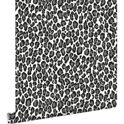 Papier Peint Panthère Noir et Blanc - 53cm x 10,05m - Design Exotique - Publicité Papier Peint Panthère Noir et Blanc - 53cm x 10,05m - Design Exotique - Publicité