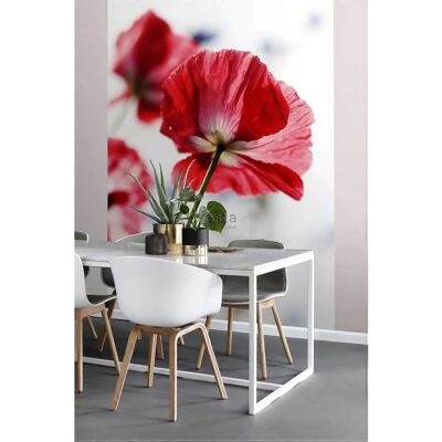 ESTAhome Rote Mohn Wandbild - 186x279cm ESTAhome Rote Mohn Wandbild - 186x279cm