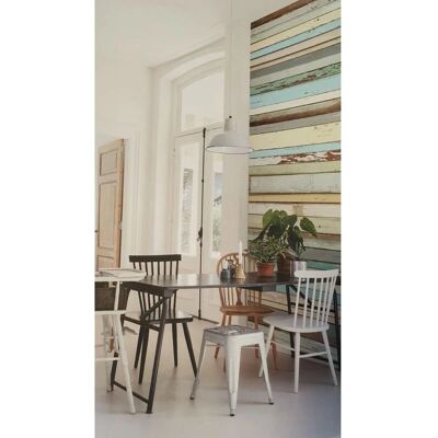 Murale in Legno di Riciclo ESTAhome - 186x279cm Murale in Legno di Riciclo ESTAhome - 186x279cm