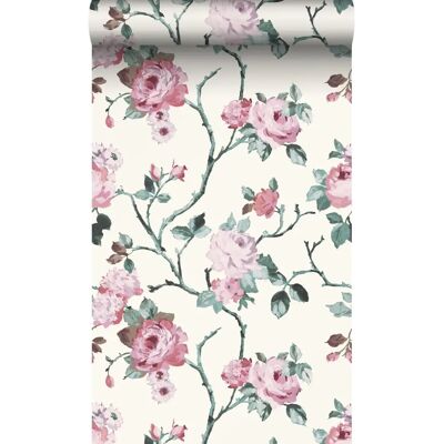 Origin Wallcoverings Papier Peint Vintage Floral - 53cm x 10.05m - Publicité Origin Wallcoverings Papier Peint Vintage Floral - 53cm x 10.05m - Publicité