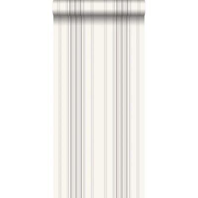 Estahome Grau-Beige Streifen Tapete - 53cm x 10,05m Estahome Grau-Beige Streifen Tapete - 53cm x 10,05m