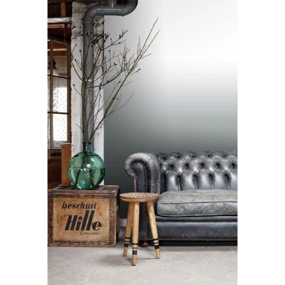 ESTAhome Murale - Gradiente Dip Dye Bianco e Nero - 100x279cm ESTAhome Murale - Gradiente Dip Dye Bianco e Nero - 100x279cm