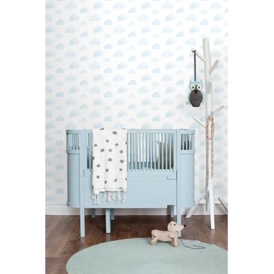 Estahome Wolken Muster Wandbelag - Kinderzimmer Dekor Estahome Wolken Muster Wandbelag - Kinderzimmer Dekor