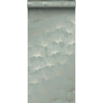 Papier Peint Origin Wallcoverings Feuilles de Ginkgo Vert Sauge - 0,53x10,05m - Publicité Papier Peint Origin Wallcoverings Feuilles de Ginkgo Vert Sauge - 0,53x10,05m - Publicité