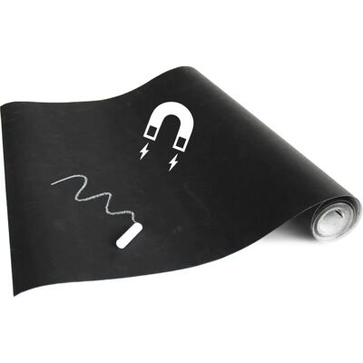 Papier Peint Tableau Magnétique Estahome - 53cm x 3m - Noir - Publicité Papier Peint Tableau Magnétique Estahome - 53cm x 3m - Noir - Publicité