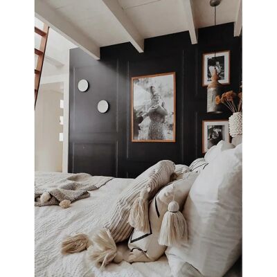 ESTAhome Wandbild - 300x300cm - Schwarz/Grau - Akzentwand ESTAhome Wandbild - 300x300cm - Schwarz/Grau - Akzentwand