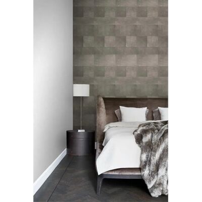 Origin Wallcoverings Leder Grau XXL Tapete - Wandbekleidung Origin Wallcoverings Leder Grau XXL Tapete - Wandbekleidung