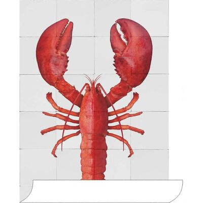 ESTAhome Rote Hummer Wandsticker - 70x46,5cm - Innendekoration ESTAhome Rote Hummer Wandsticker - 70x46,5cm - Innendekoration
