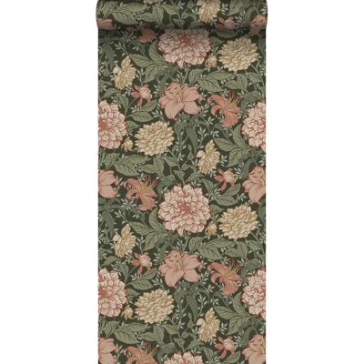 Papier Peint Vintage Estahome Fleurs - 0,53 x 10,05 m - Écologique - Publicité Papier Peint Vintage Estahome Fleurs - 0,53 x 10,05 m - Écologique - Publicité
