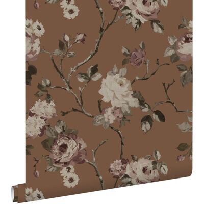 ESTAhome Vintage Blumen Tapete - 50 x 900 cm - Tapete ESTAhome Vintage Blumen Tapete - 50 x 900 cm - Tapete