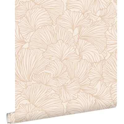 ESTAHOME Ginkgo-Blätter Tapete - Modern, Umweltfreundlich, 53cm Muster ESTAHOME Ginkgo-Blätter Tapete - Modern, Umweltfreundlich, 53cm Muster