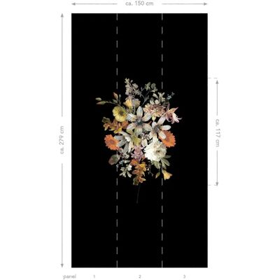 ESTAhome Wandbild Stillleben Blumen - 150x279cm - Produkt 159215 ESTAhome Wandbild Stillleben Blumen - 150x279cm - Produkt 159215