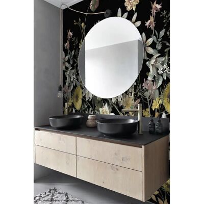 ESTAhome Wildblumen Wandbild - Vintage Blumen Dekor ESTAhome Wildblumen Wandbild - Vintage Blumen Dekor