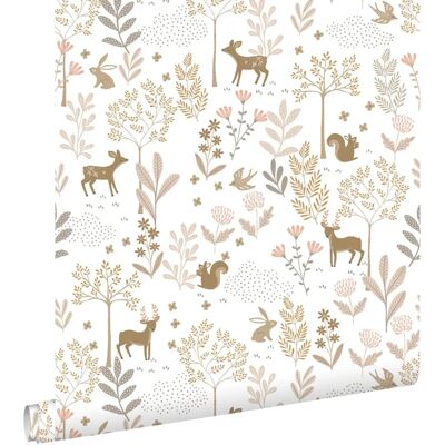 Papier Peint Enfant Forêt - Animaux, 53cm x 10,05m - Publicité Papier Peint Enfant Forêt - Animaux, 53cm x 10,05m - Publicité